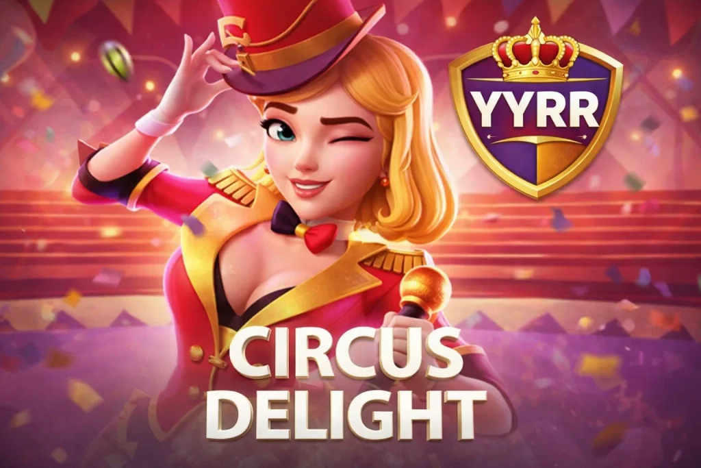 CIRCUS DELIGHT dengan nuansa sirkus ceria dan visual penuh warna di YYRR